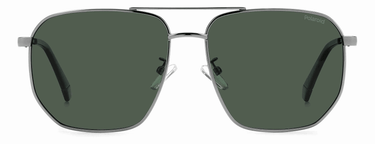 Men Polaroid Sunglasses: PLD 4141/G/S/X-Ruthenium - SpecSMART Eye Clinic (Front View)